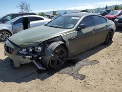 BMW M6 Gran Coupe salvage cars for sale: 2015 BMW M6 Gran Coupe