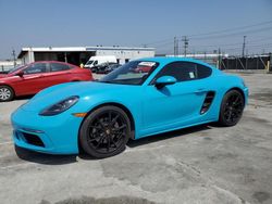 Salvage cars for sale at Sun Valley, CA auction: 2018 Porsche Cayman