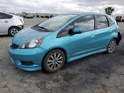 Salvage cars for sale from Copart Martinez, CA: 2013 Honda FIT Sport