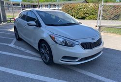 Salvage cars for sale at Grand Prairie, TX auction: 2015 KIA Forte LX