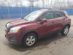 Salvage cars for sale from Copart Moncton, NB: 2015 Chevrolet Trax 1LT