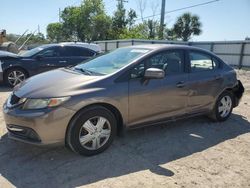 2015 Honda Civic LX en venta en Riverview, FL