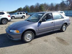 Salvage cars for sale at Brookhaven, NY auction: 1995 Honda Civic DX