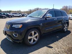 Salvage cars for sale at East Granby, CT auction: 2014 Jeep Grand Cherokee Overland