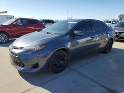 Salvage cars for sale at Sacramento, CA auction: 2017 Toyota Corolla L