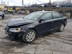 Salvage cars for sale from Copart Marlboro, NY: 2012 Volkswagen Jetta SE