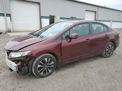 Vehiculos salvage en venta de Copart Leroy, NY: 2013 Honda Civic EX