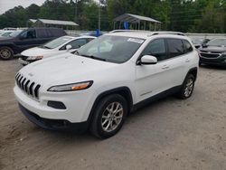 Salvage cars for sale from Copart Savannah, GA: 2015 Jeep Cherokee Latitude