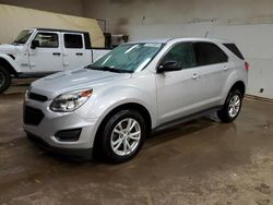 Salvage cars for sale at auction: 2017 Chevrolet Equinox LS