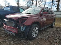 Salvage cars for sale from Copart Central Square, NY: 2017 Chevrolet Equinox LT