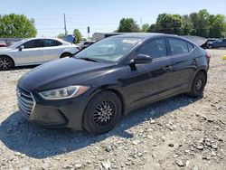 Salvage cars for sale at Mebane, NC auction: 2017 Hyundai Elantra SE