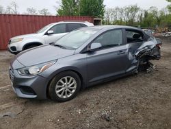 Salvage cars for sale from Copart Baltimore, MD: 2018 Hyundai Accent SE