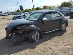 Salvage cars for sale at Miami, FL auction: 2013 Volkswagen Beetle