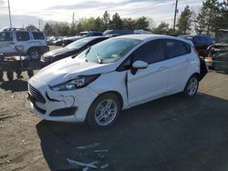 Salvage cars for sale from Copart Denver, CO: 2017 Ford Fiesta SE