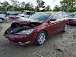 Chrysler 200 Limited salvage cars for sale: 2015 Chrysler 200 Limited