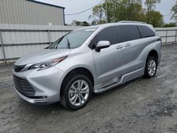 Salvage cars for sale from Copart Gastonia, NC: 2022 Toyota Sienna Limited