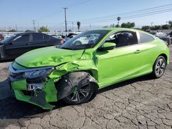 Salvage cars for sale from Copart Colton, CA: 2016 Honda Civic EXL