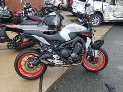 Salvage motorcycles for sale at North Billerica, MA auction: 2019 Yamaha MT09