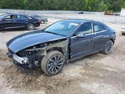 Salvage cars for sale at Gainesville, GA auction: 2020 Hyundai Sonata Limited