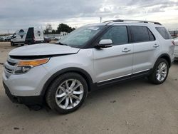 Salvage cars for sale at Nampa, ID auction: 2015 Ford Explorer Limited