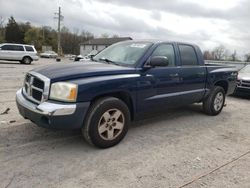 Dodge salvage cars for sale: 2005 Dodge Dakota Quad SLT