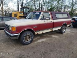 Salvage cars for sale at Cicero, IN auction: 1990 Ford F150