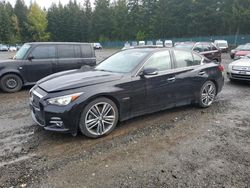 Infiniti Q50 salvage cars for sale: 2014 Infiniti Q50 Hybrid Premium