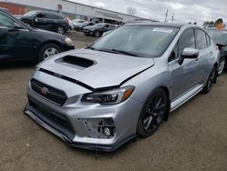 Salvage cars for sale at New Britain, CT auction: 2018 Subaru WRX Limited