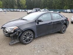 Salvage cars for sale from Copart Graham, WA: 2014 Toyota Corolla L
