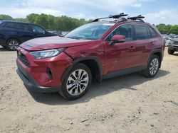 Toyota salvage cars for sale: 2021 Toyota Rav4 XLE Premium