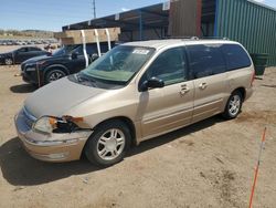 Salvage cars for sale at Colorado Springs, CO auction: 2003 Ford Windstar SEL