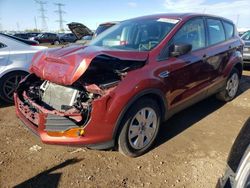 Salvage cars for sale at Elgin, IL auction: 2015 Ford Escape S