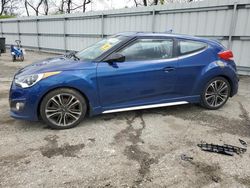 Salvage cars for sale at West Mifflin, PA auction: 2016 Hyundai Veloster Turbo