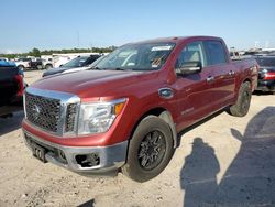 Salvage cars for sale from Copart Houston, TX: 2017 Nissan Titan S