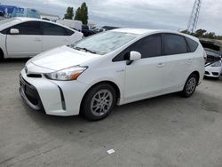 Salvage cars for sale at Hayward, CA auction: 2015 Toyota Prius V