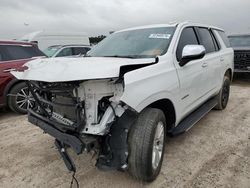 Salvage cars for sale at Houston, TX auction: 2021 Chevrolet Tahoe C1500 Premier