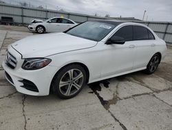 Salvage cars for sale at Walton, KY auction: 2017 Mercedes-Benz E 300