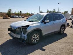 Subaru salvage cars for sale: 2021 Subaru Forester Premium