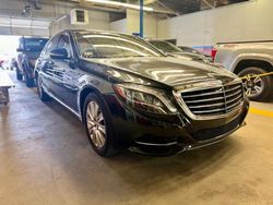 Salvage cars for sale at North Billerica, MA auction: 2015 Mercedes-Benz S 550 4matic