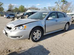Salvage cars for sale at Wichita, KS auction: 2012 Chevrolet Impala LT
