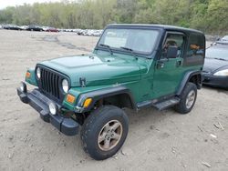 Salvage cars for sale from Copart Marlboro, NY: 2002 Jeep Wrangler / TJ SE