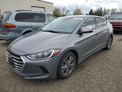 2018 Hyundai Elantra SEL en venta en Woodburn, OR