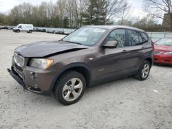 Salvage cars for sale at North Billerica, MA auction: 2011 BMW X3 XDRIVE28I