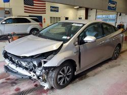 Salvage cars for sale from Copart Angola, NY: 2018 Toyota Prius Prime