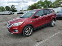 Salvage cars for sale at Moraine, OH auction: 2017 Ford Escape SE