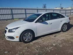 Salvage cars for sale from Copart Appleton, WI: 2015 Chevrolet Cruze LS