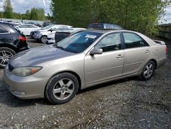 Salvage cars for sale at Arlington, WA auction: 2003 Toyota Camry LE
