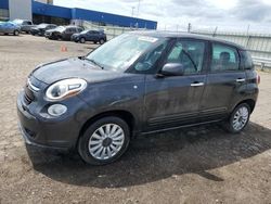 Salvage cars for sale at Woodhaven, MI auction: 2017 Fiat 500L POP