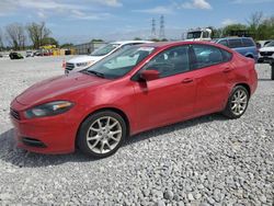 Salvage cars for sale from Copart Barberton, OH: 2014 Dodge Dart SXT