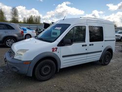 Salvage trucks for sale at Arlington, WA auction: 2013 Ford Transit Connect XL